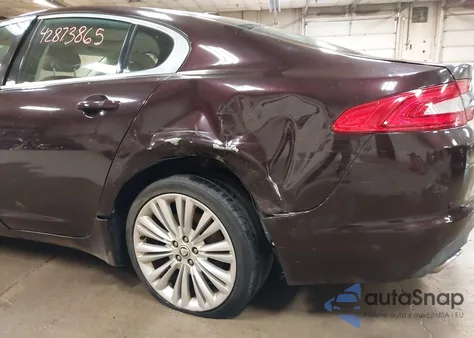 2012 Jaguar Xf Portfolio из США, поврежденный, VIN SAJWA0HB1CLS34259